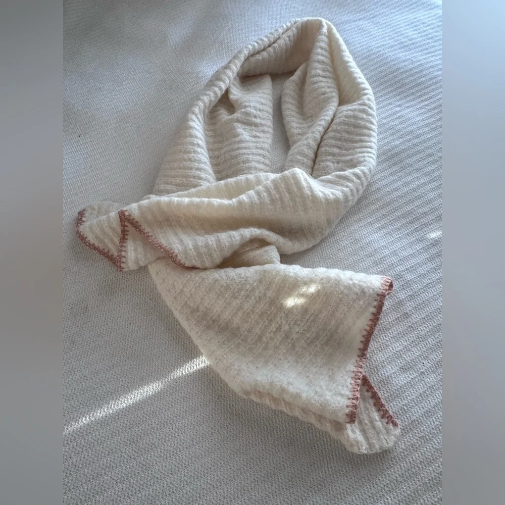 Marcus Adler Whipstich Scarf Off White